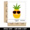 Pineapple with Sunglasses Waterproof Vinyl Phone Tablet Laptop Water Bottle Sticker Set - 5 Pack
